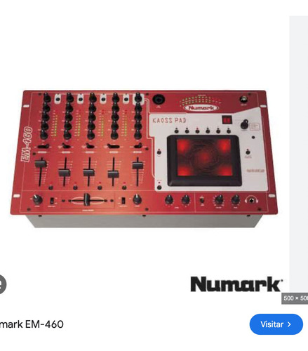 Controlador Mixer Y Efectos Numark Kaoss Pad Em 360 Nuevo