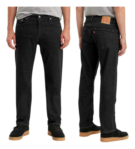 Calça Jeans Masculina Levi's 505 Regular Preto Ref.005051469