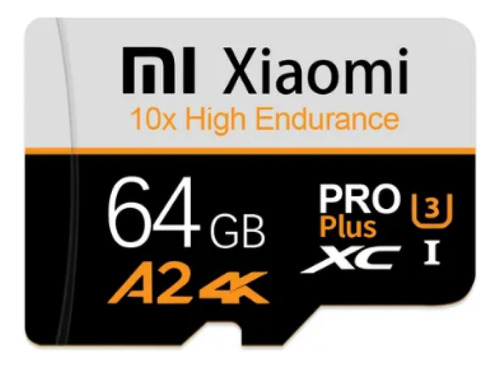 Cartão Memória Micro Sd Tf Xiaomi 64gb Ultra Classe Pro