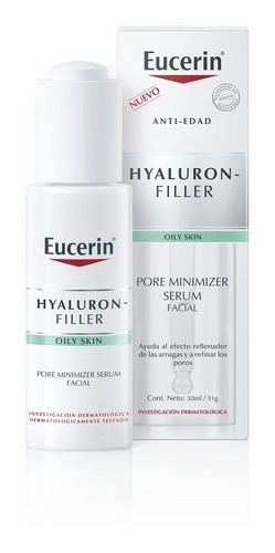 Serum Minimizador De Poros | Eucerin Hyaluron Filler | 30ml