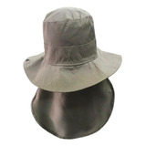 Sombrero Pescador, Cazador  Con Capa Para Proteccion Solar.