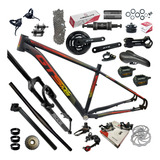 Kit Quadro De Bicicleta Aro 29 24v Gts Prom5 Completo+ Peças