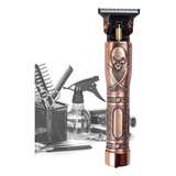 Aparador De Pelo Kemei Km-9370  Bronze 100v/240v