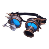 Gafas Steam Punk Pu [u] Con Lentes De Colores Modernos Y Fun