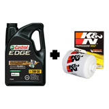 Aceite Sintetico Castrol Edge 5w30 4.73 Lts + Filtro K&n Ps