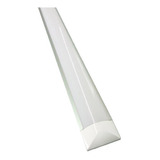 Luminária Tubular De Sobrepor Led Slim 45w Branco Frio 150cm