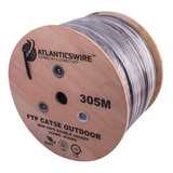 Atlanticswire Cable Ftp Cat5e 305mts 24awg Cca Pvc Negro