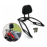 Motocicleta Desmontable Respaldo De Pasajero Sissy Bar Con P