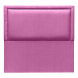 Respaldo Flat Frame Vivo Queen Lino Fucsia