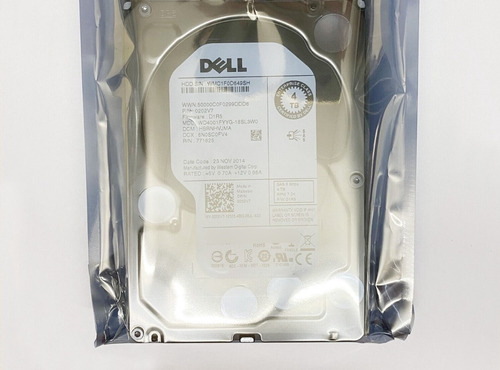 Hd Dell 4tb Sas 3.5 6gbp/s 7,2k  Pn 0202v7 202v7
