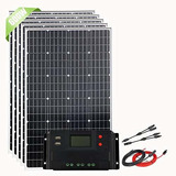 Paneles Solares - Kit De Cabina De Panel Solar De 600 W Y 12