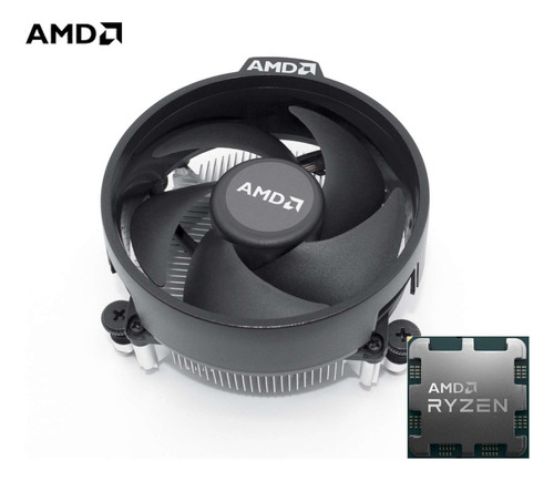 Cooler P/ Processador Amd Ryzen 5 7600 Am5 65w Tdp Original 