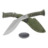 Condor Tool & Knife K-tacount Kukri Cuchillo Verde Militar (