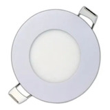 Paquete 20 Lamparas De Empotrar 3w Plafon O Bote Luz Led Color Blanco