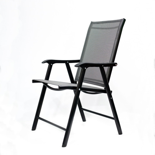 Silla Sillon Plegable Alta De Jardin Patio Balcon Terraza