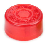 Botão Protetor Night Glow Footswitch Pedal Topper Vermelho