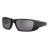 Anteojos De Sol Oakley Fuel Cell Standard Con Marco De O Matter Color Polished Black, Lente Grey De Plutonite Prizm, Varilla Polished Black De O Matter - Oo9096