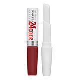 Labial Liquido Maybelline Superstay 24hs Super Impact 2.3 Ml Everlasting Vine Satinado