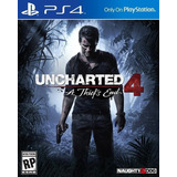 Uncharted 4 Standard Físico Ps4