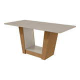 Mesa De Jantar Retangular 6 Lugares 170cm Apogeu Hg