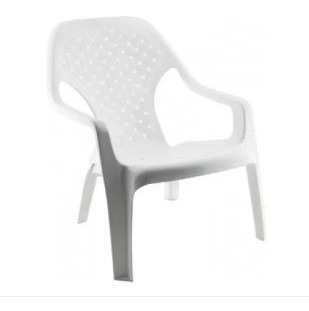 Silla Playera Plastica En Colores Para Descanso En Casa 