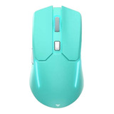 Mouse Gamer Inalambrico Fantech Venom Ii Wgc2 Mint Led Rgb Color Verde Agua