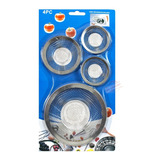 Set 4 Piezas Filtros Coladera Lavabo Baño Residuos 0605-0175