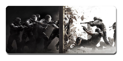 Pad Gamer Xl 78x25cm Rainbow Six Siege M04