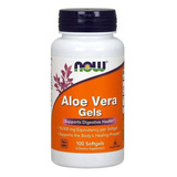 Aloe Vera 10000mg 100 Softgels Now Foods - Saúde Digestiva