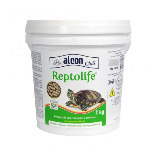 Alcon Club Ração Para Tartarugas Aquáticas Reptolife 1kg