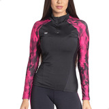 Blusa Feminina Ciclismo Térmica Proteção Solar Uv50+