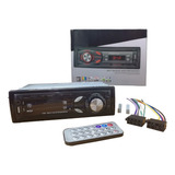 Radio Auto Bluetooth Fm Mp3 Usb Sd Aux + Control Remoto