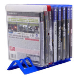 Stand/base Organizador Para Juegos Ps2, Ps3, Ps4 Y Ps5