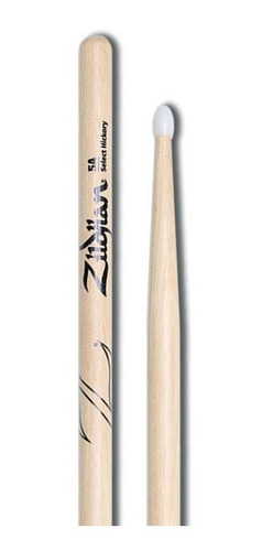 Baqueta De Madera Zildjian 5a Z5an Punta De Nylon