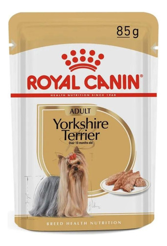 Royal Canin Cães Adultos Yorkshire Ração Úmida 85gr