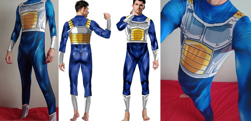 Disfraz Dragon Ball Cosplay Vegeta Saiyajin Goku Unisex