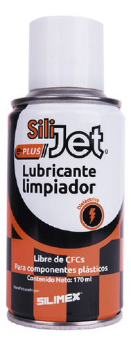 Limpiador, Lubricante En Aerosol 170ml 10pza, Silijet-e-plus