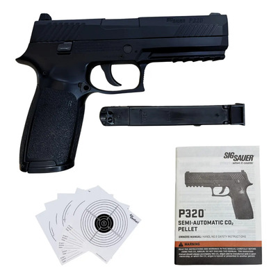 Sig Sauer P320 Marcadora .177 Co2 Pellets Blowback Xtreme P Negro 1143 Mm | Meses sin interés