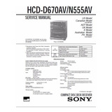 Manual Reparo, Usuario Sony Lbt-n555av Aiwa Nsx V900 V929