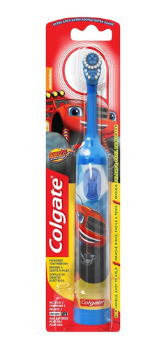 Cepillo Eléctrico Para Niños, Colgate, Fuego Y Máquinas