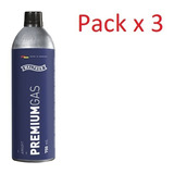 Green Gas Pack X3 Airsoft Walther 750 Ml / Hiking Outdoor