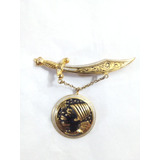 Broche Ouro De Toledo Antigo