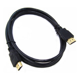 Cable Hdmi 1,5 Metros Full Hd Reforzado 7mm V1.3 Dorado