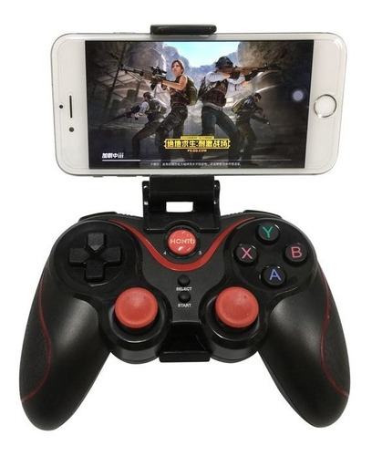 Control Gamepad Bluetooth Videojuego Android Ios Con Soporte