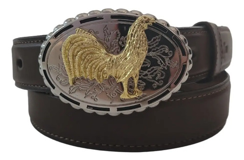 Cinturón Vaquero Para Niño Hebilla Gallo