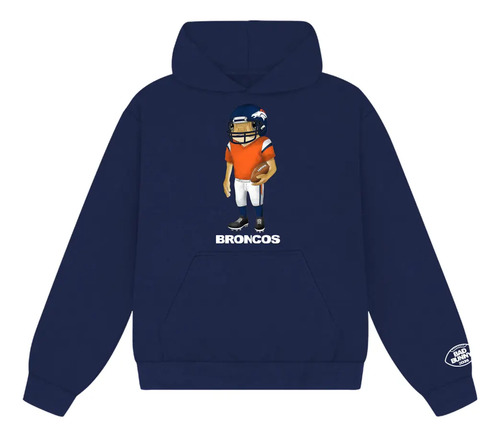 Hoodie Bad Bunny X Denver Broncos
