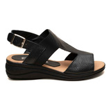 Sandalias Mujer Cuero Livianas Confort Comodas Buen Calce 