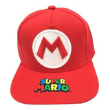 Jockey Gorra Bordado Super Mario Bross Rojo / Snapback Store