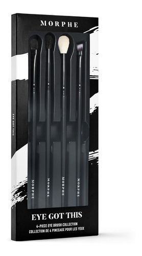 Morphe Set 4 Brochas De Ojos - Eye Got This - Importado