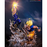 Action Figure Dragon Ball Z Stl Goku Vs Vegeta Pedra